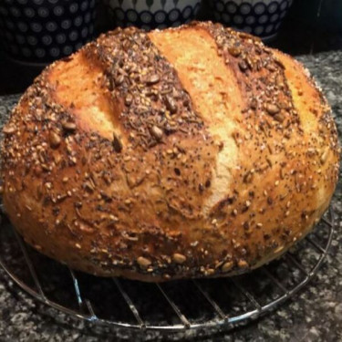 Pagnotta Di Pane Bianco Naturale