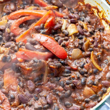 Black Bean Veggie Fajitas (With Avocado)