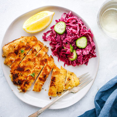 Petto Di Pollo Croccante Alle Mandorle