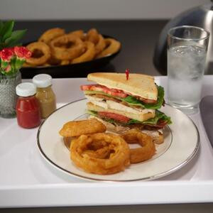 Roast Chicken Club Sandwich