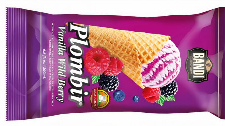 Plombir Vanilla Berry-Ice Cream