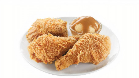 3 Pc Jolly Crispy Chicken W/ 1 Side Drink