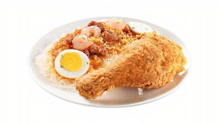 1 Pc Jolly Crispy Chicken W/ Palabok Fiesta