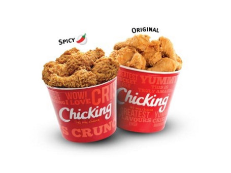 6 Pcs Chicken Bucket