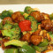 #63 Kung Pao Chicken W/ Peppers, Broccoli Peanuts In A Spicy Sauce