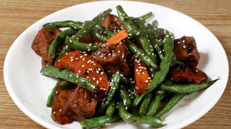 #53. Pumpkin, String Beans, Tofu In Black Bean Sauce