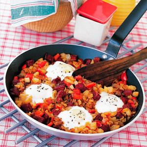 Corned Beef Hash And Eggs