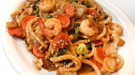 Shrimp Noodle Donburi