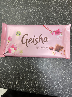 Geisha 121G Milk Chocolate Hazelnut Block