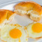 2 Eggs (Platter) Bagel with Butter
