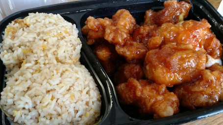 L14. Orange Chicken Lunch Special