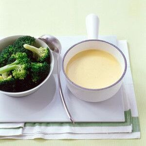 Cup Of Cheddar Sauce