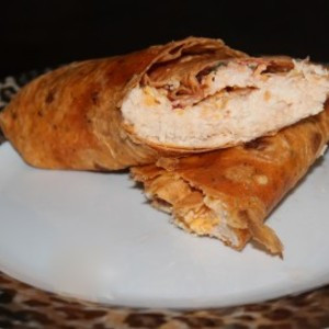 Pasto Di Wrap Di Pollo Buffalo Croccante