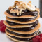 Stack Of Choconana Pancakes