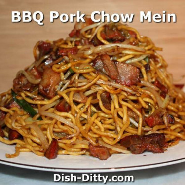 Bbq Svinekød Chow Mein