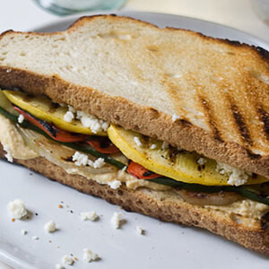 Gegrilde Groentesandwich