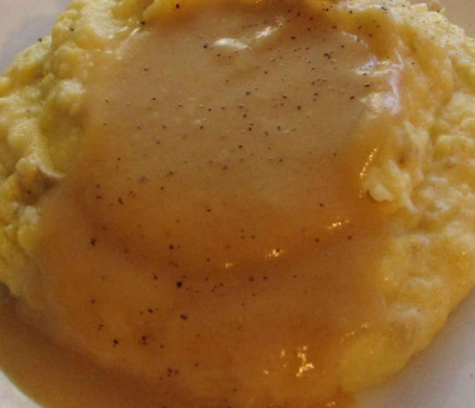 Grote Aardappelpuree Met Cajun Jus