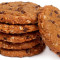Vegan Peanut Butter Oat Chocolate Chip Cookies (6 Pcs)