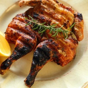 Pollo Alla Griglia Sulla Barbie