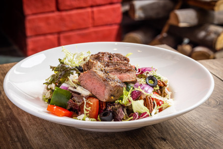 Hanger Steak Salad Fēng Mén Niú Liǔ Shā Lǜ (4Oz)