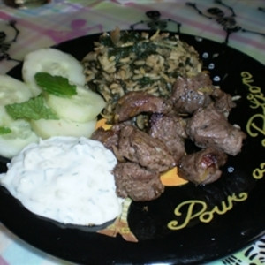 Lamb Souvlaki