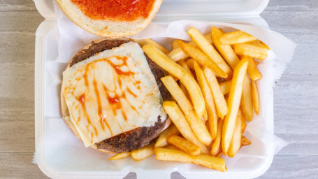 3. Cheeseburger With Fries
