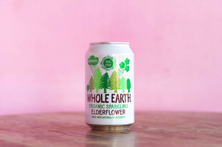 Whole Earth Sparkling Elderflower 330Ml