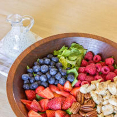 Grilled Chicken Strawberry Half Salad