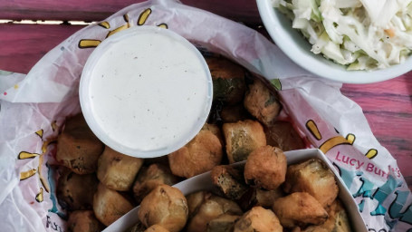 A Mountain Of Fried Okra