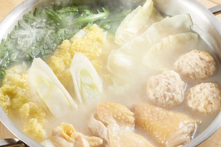 Shēng Jiāng Yě Jūn Jī Guō Ginger Mixed Mushroom Cup Nabe W/ Chicken