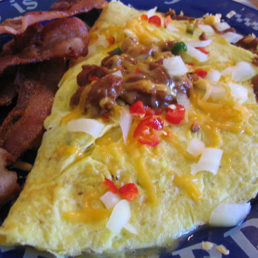 Chili Cheese Omelet