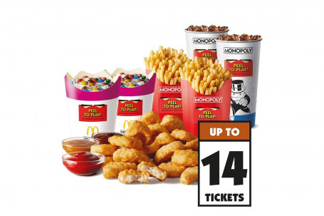 Monopoly 20Pc Chicken Mcnugget Shared Bundle