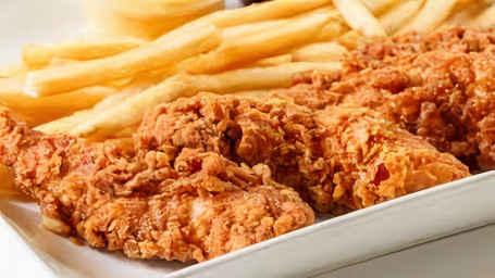 Chicken Tenders-6 Pc With Fries