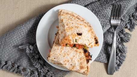 Double Stuffed Spicy Quesadilla