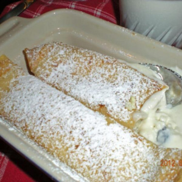 Cheese Filled Crepes