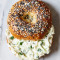 Everything Bagel With Cream Cheese