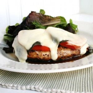 Grilled Chicken Caprese