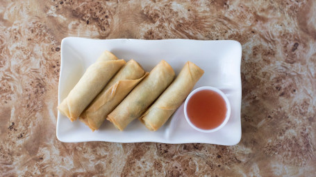 4. Vegetable Spring Roll (3 Pc)