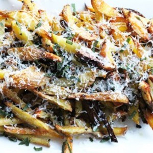 Garlic Parmesan Loaded Fries