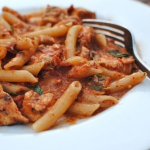 Penne With Grilled Chicken