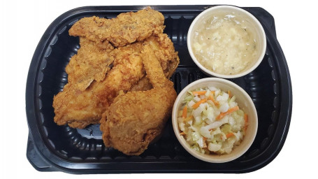 2 Piece Fried Chicken Breast Wing Meal