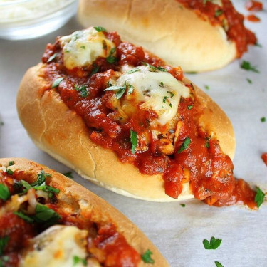 Italiensk Meatball Sandwich