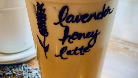 Iced Honey Lavender Latte