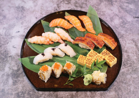 Jīng Xuǎn Shòu Sī Shèng Hé18Guàn Selected Sushi Platter 18 Pcs