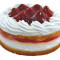 Strawberry Boston Crème Pie, 8 Inch
