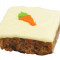 Hand Decorated Carrot Cake Square, 6 Oz.