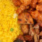 Combo#7. Veg Fried Rice& Bourbon Chicken General Tso’s Chicken