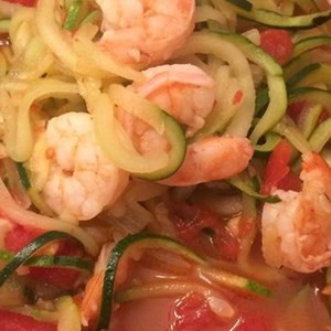 Shrimp Scampi Zucchini