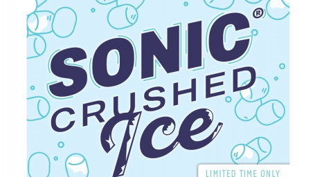 Sonic Crushed Ice (10Lb Bag)