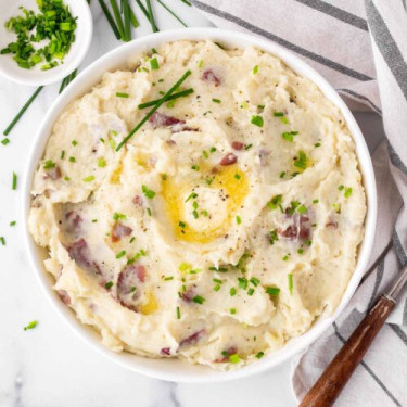 Red Skin Mashed Potatoes